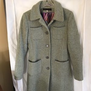 Via Spiga wool 3/4 length coat.